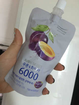 풀무원 프레시 워터젤리 — 5점을 준 리뷰어가 2018년 8월 올린 사용 사진