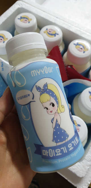 마이요기 요거트 — 5점을 준 리뷰어가 2019년 8월 올린 사용 사진