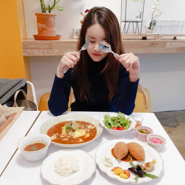 [에그썸] 토네이도 or 마그마 오믈렛 1+ 토르돈가스 1 리뷰 사진