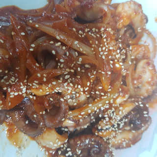 맵꾸미 쭈꾸미볶음 450g — 5점을 준 리뷰어가 2019년 8월 올린 사용 사진