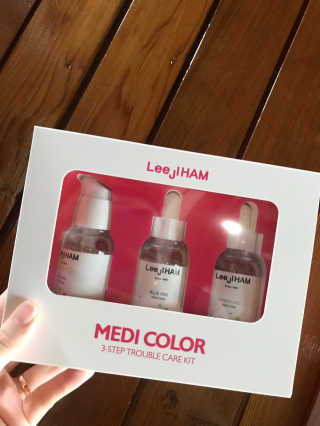 이지함 메디컬러 핑크원 블루원 그린원 — 5점을 준 리뷰어가 2019년 6월 올린 사용 사진