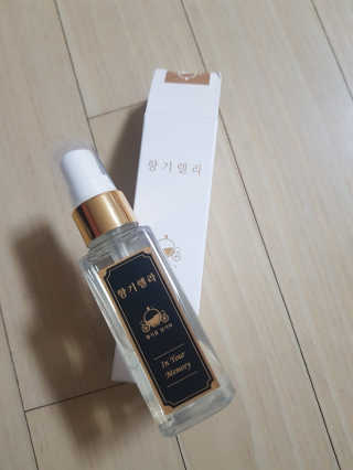 백화점 1층 향기, 향기렐라 니치섬유향수 — 5점을 준 리뷰어가 2019년 2월 올린 사용 사진