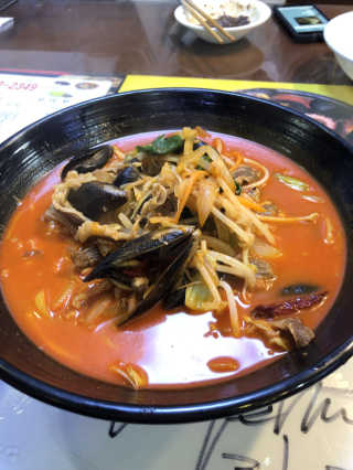 해안반점_암사동 [해안반점] 탕수육 小 +항아리짬뽕 또는 우삼겹짬뽕 — 5점을 준 리뷰어가 2018년 12월 올린 사용 사진