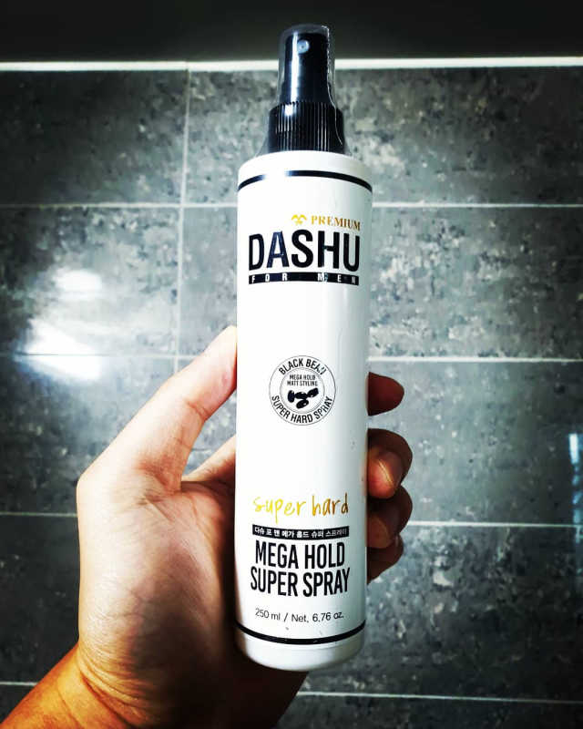 다슈 포 맨 프리미엄 메가 홀드 슈퍼 스프레이 250ml 리뷰 사진