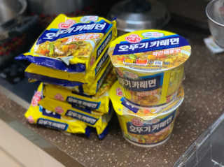 오뚜기카레면 2차 모집 — 5점을 준 리뷰어가 2019년 2월 올린 사용 사진