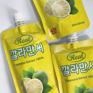 장수농가 리얼깔라만시 — 4점을 준 리뷰어가 2018년 4월 올린 사용 사진