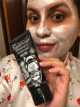 엘리자베카 Elizavecca  LongoLongo Gronique Diamond Mask Pack — 5점을 준 리뷰어가 2018년 6월 올린 사용 사진