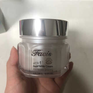 파시스 올인원 진주 화이트닝 크림 100ml — 4점을 준 리뷰어가 2019년 3월 올린 사용 사진