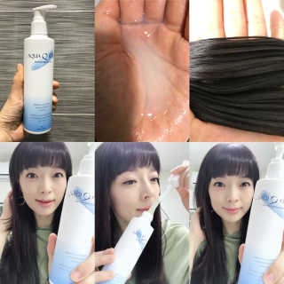 아쿠아큐링 모이스춰라이징 헤어케어 — 5점을 준 리뷰어가 2018년 5월 올린 사용 사진