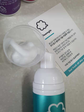 폼글 I foamgle [폼글] 거품가글 50ml 3종 - 민트, 라벤더, 라즈베리 — 4점을 준 리뷰어가 2019년 11월 올린 사용 사진