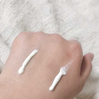 [후르디아] 혼합자차 선 에센스+톤업 선크림 2종 — 4점을 준 리뷰어가 2019년 6월 올린 사용 사진