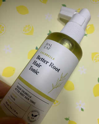 달리프 클로렐라 베러 루트 헤어토닉 100ml — 4.5점을 준 리뷰어가 2020년 1월 올린 사용 사진