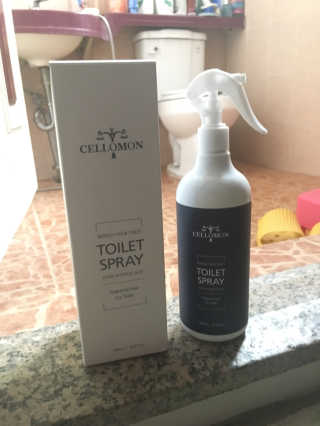 셀로몬 토일렛 스프레이 500ml — 4점을 준 리뷰어가 2018년 5월 올린 사용 사진