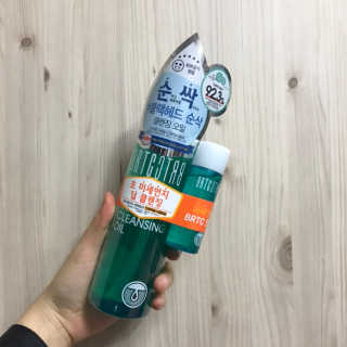 비알티씨 안티폴루션 블랙헤드 클렌징 오일 — 5점을 준 리뷰어가 2019년 3월 올린 사용 사진