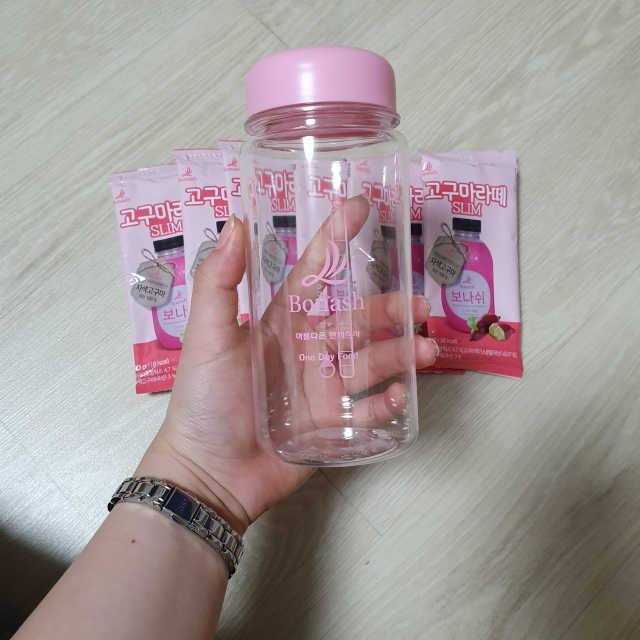 보나쉬슬림 고구마라떼 6pc+보틀 리뷰 사진