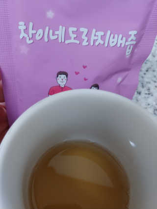 찬이네과수원 찬이네_도라지배즙 1BOX 50개입 — 5점을 준 리뷰어가 2018년 4월 올린 사용 사진