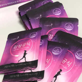 [감량공식] 다이어트 건강기능식품 — 4점을 준 리뷰어가 2019년 12월 올린 사용 사진