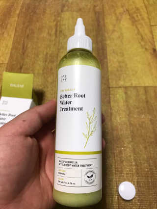 달리프 클로렐라 베러 루트 워터트리트먼트 200ml — 4점을 준 리뷰어가 2020년 3월 올린 사용 사진