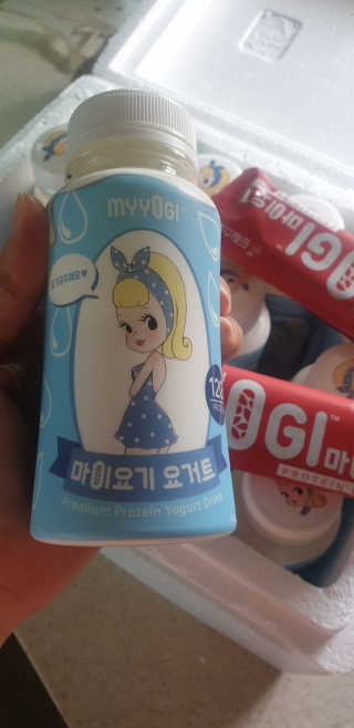 마이요기 요거트 — 5점을 준 리뷰어가 2019년 8월 올린 사용 사진