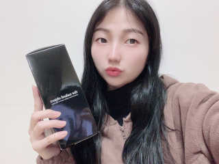 the naked object [탈모볼륨샴푸] 디블랙 팩 샴푸 — 5점을 준 리뷰어가 2019년 12월 올린 사용 사진