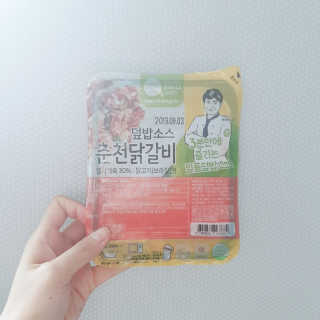 뜰아채유통 춘천닭갈비덮밥소스와 머쉬마루 버섯 — 5점을 준 리뷰어가 2018년 10월 올린 사용 사진