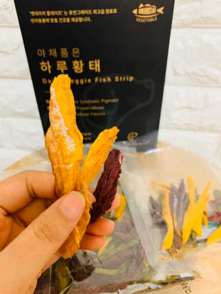 펫테라피 플레이트 야채품은 하루황태 — 4점을 준 리뷰어가 2019년 12월 올린 사용 사진