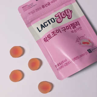 락토조이 구미젤리 복숭아맛 — 5점을 준 리뷰어가 2019년 10월 올린 사용 사진