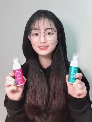 폼글 I foamgle [폼글] 거품가글 50ml 3종 - 민트, 라벤더, 라즈베리 — 4점을 준 리뷰어가 2019년 10월 올린 사용 사진