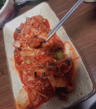 바담가 불타는 쭈꾸미 볶음 만찬 set — 5점을 준 리뷰어가 2020년 2월 올린 사용 사진