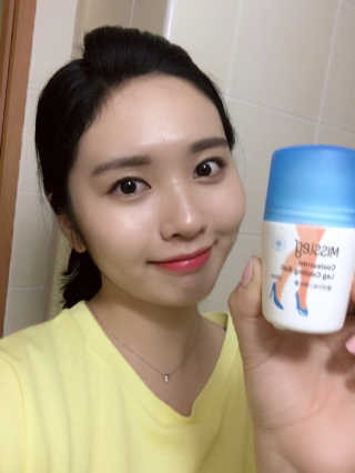 미스레그 쿨링볼 — 5점을 준 리뷰어가 2018년 5월 올린 사용 사진
