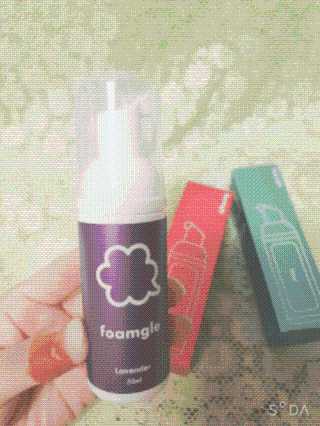 폼글 I foamgle [폼글] 거품가글 50ml 3종 - 민트, 라벤더, 라즈베리 — 5점을 준 리뷰어가 2019년 11월 올린 사용 사진