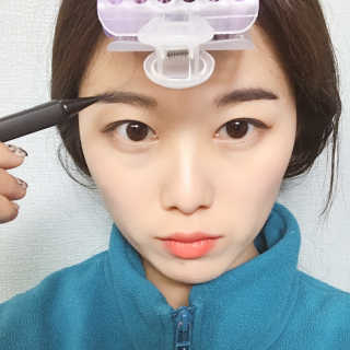 뷰티핏 아이브로우 듀얼 볼륨 틴트 — 3.83점을 준 리뷰어가 2018년 11월 올린 사용 사진