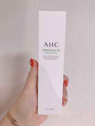 AHC 에이 에이치 씨 미니멀 10 워터리 에센스 — 4점을 준 리뷰어가 2018년 11월 올린 사용 사진