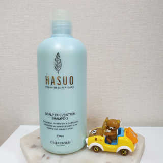 셀리본 하수오 내츄럴 프리벤션 탈모관리 샴푸 300ml — 5점을 준 리뷰어가 2019년 11월 올린 사용 사진