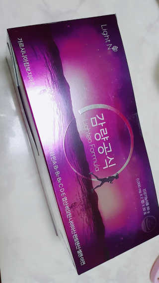 [감량공식] 다이어트 건강기능식품 — 4점을 준 리뷰어가 2019년 12월 올린 사용 사진