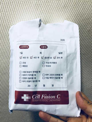 셀퓨전씨 트리악 포어 딜리트 버블 팩 — 4.5점을 준 리뷰어가 2018년 4월 올린 사용 사진