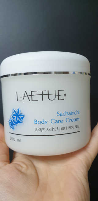 (주)이스터비엔에프 라에뜨 사차인치 바디케어크림 300ml — 4점을 준 리뷰어가 2019년 3월 올린 사용 사진