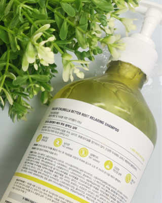 달리프 클로렐라 베러 루트 릴렉싱 샴푸 500ml — 5점을 준 리뷰어가 2020년 2월 올린 사용 사진