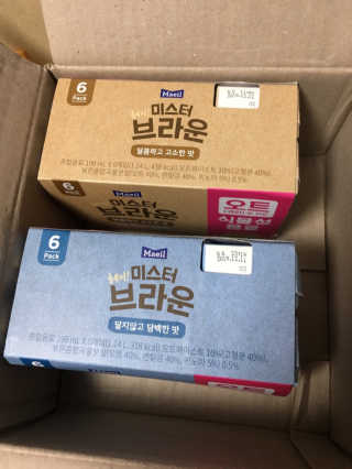 헤이미스터브라운 [매일유업] 헤이 미스터브라운 12개입 — 5점을 준 리뷰어가 2019년 8월 올린 사용 사진