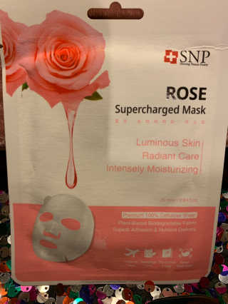 SNP Supercharged Mask_Rose Centifoli Flower — 4점을 준 리뷰어가 2019년 1월 올린 사용 사진
