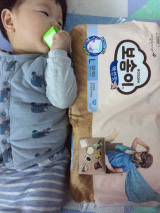 보솜이 액션핏 팬티형 — 4점을 준 리뷰어가 2019년 3월 올린 사용 사진