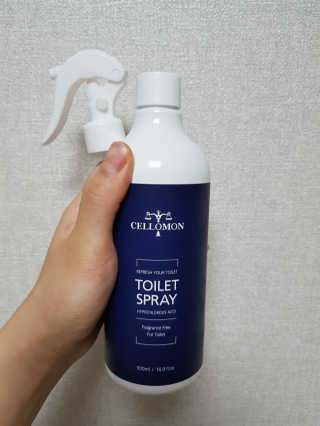 셀로몬 토일렛 스프레이 500ml — 4.67점을 준 리뷰어가 2018년 5월 올린 사용 사진