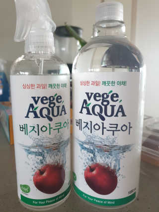 베지아쿠아 475ml + 리필 1000ml 1Set — 5점을 준 리뷰어가 2019년 9월 올린 사용 사진