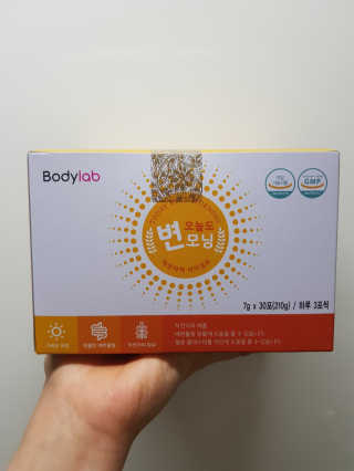 바디랩 오늘도 변모닝 7g 차전자피 식이섬유 — 4점을 준 리뷰어가 2018년 2월 올린 사용 사진