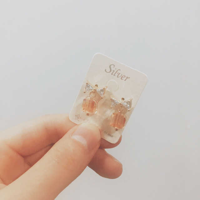 폭스타일 샤인 큐트 귀걸이 리뷰 사진