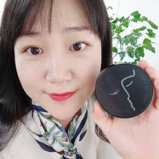 자빈드서울 윙크 파운데이션 팩트 — 5점을 준 리뷰어가 2019년 6월 올린 사용 사진