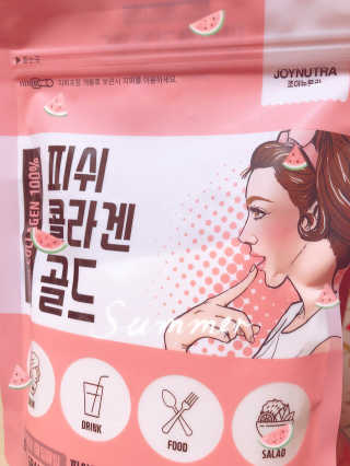 조이뉴트라 피쉬콜라겐골드 — 4점을 준 리뷰어가 2018년 8월 올린 사용 사진