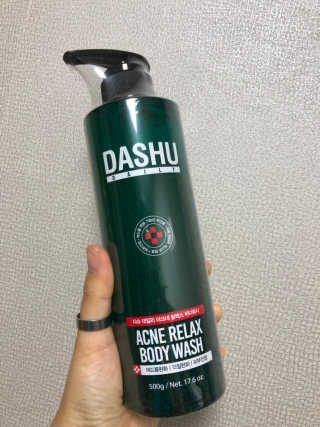 다슈코리아 다슈 데일리 아크네 릴렉스 바디워시 500ml — 4.5점을 준 리뷰어가 2019년 11월 올린 사용 사진