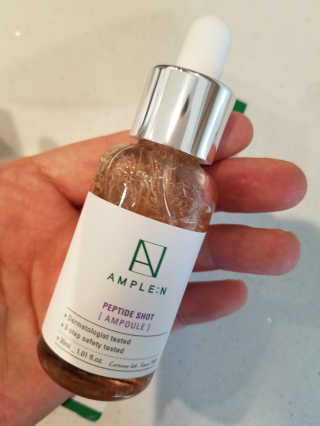 앰플엔 암 페트 펩티드 샷 AMPOULE — 5점을 준 리뷰어가 2019년 6월 올린 사용 사진