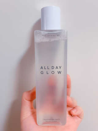 ALL DAY GLOW [올데이글로우] 카밍 밸런스 페이셜 토너 200ml — 5점을 준 리뷰어가 2019년 12월 올린 사용 사진
